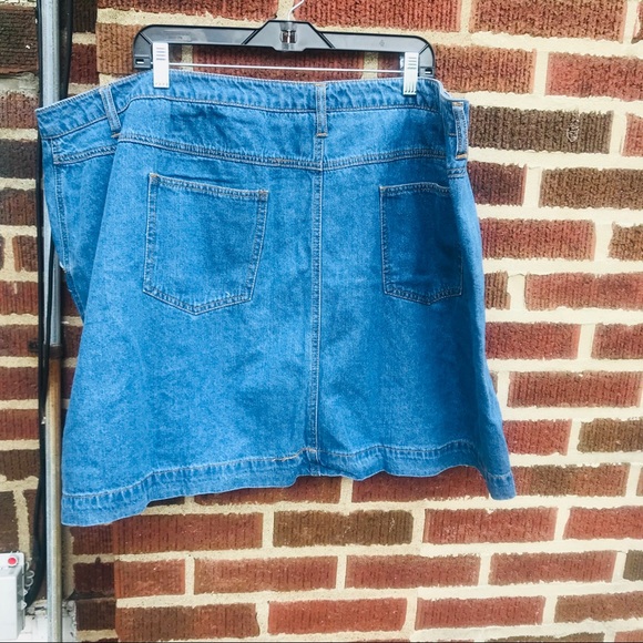 Woman Within Denim Skirt NWOT - Picture 5 of 5